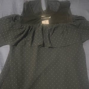 Brand new off the shoulder shirt